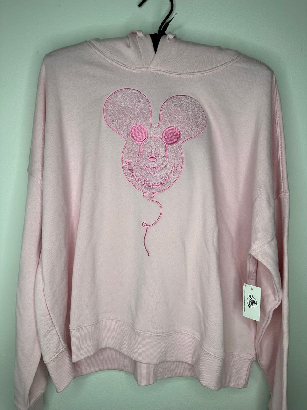 Disney Parks Pink Balloon Pullover Hoodie